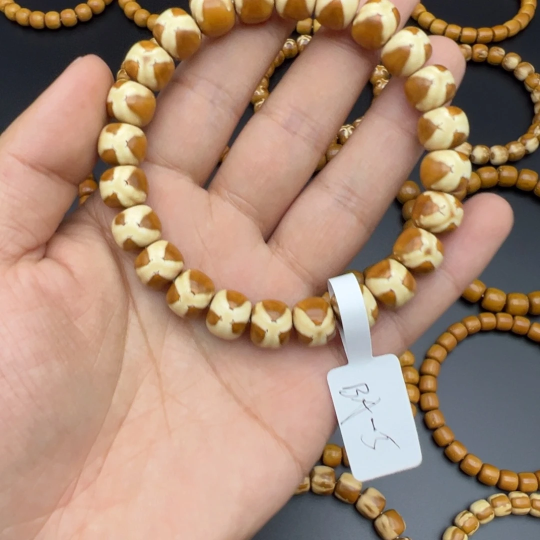 B***5紫金鼠吊坠实心紫金鼠熊猫手串10