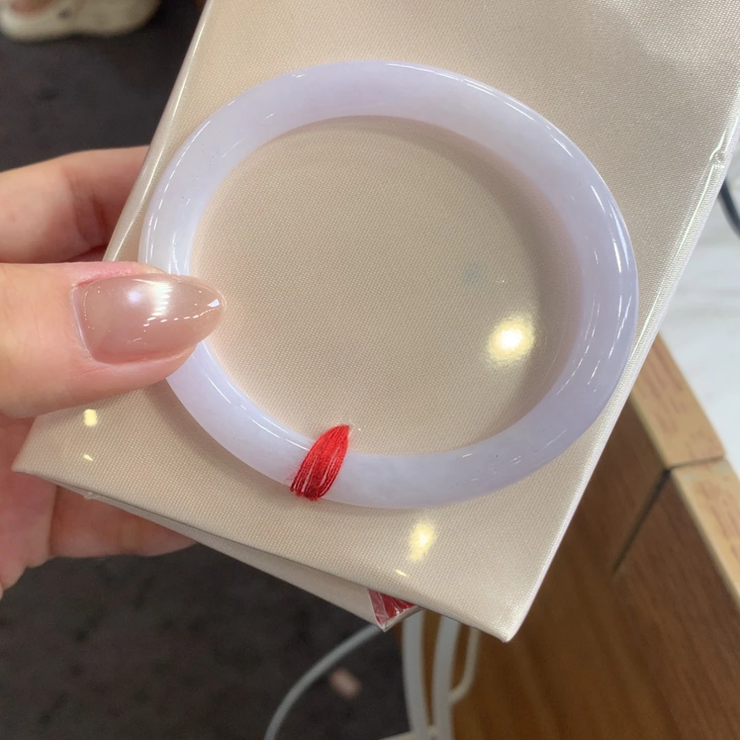 翡翠未镶嵌手镯天然Ａ货翡翠56贵妃