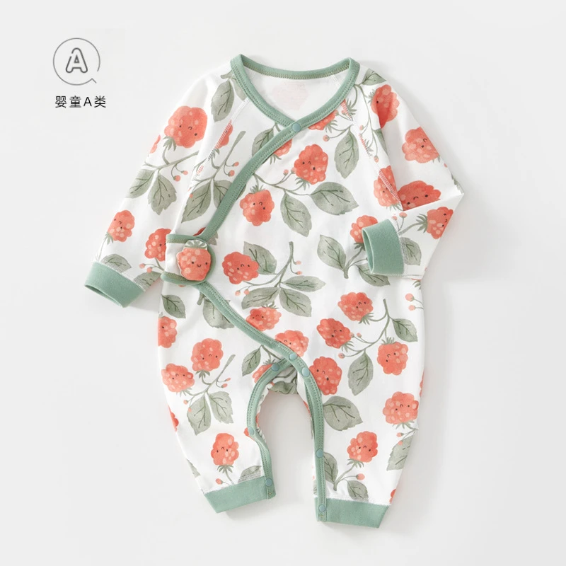 【高品质】巴拉拉新生婴幼儿衣服春夏纯棉打底内衣和尚服0-3月6初生