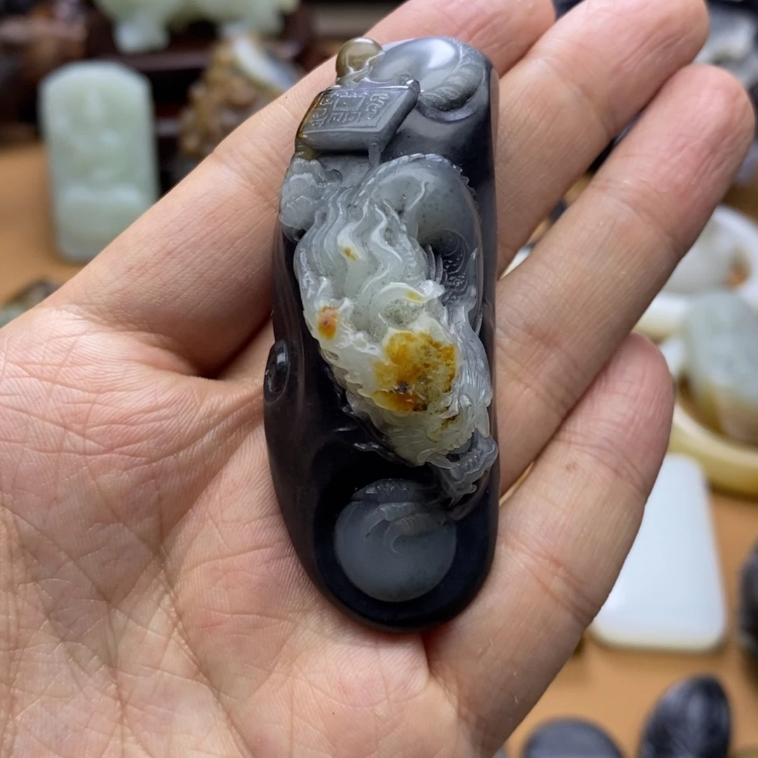 和田玉挂件未镶嵌若**泽