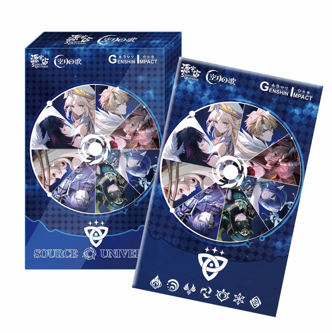 卡【败家浮浮】源·宇宙 空月之歌二创精美收藏色纸（主播代拆）