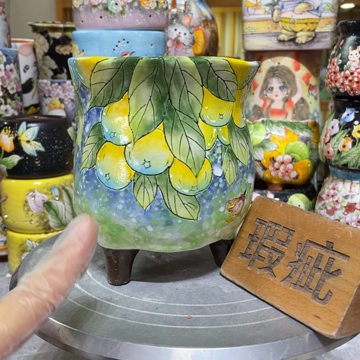 景德镇艺术手绘作品