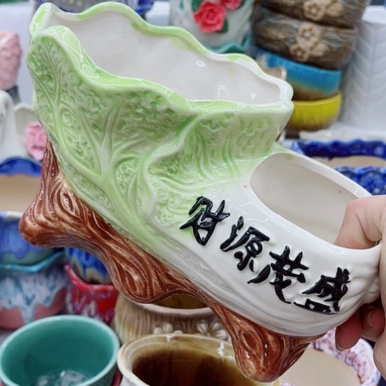 多肉绿植陶瓷花盆