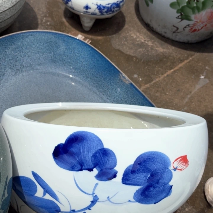 陶瓷艺术品，直径36，好18