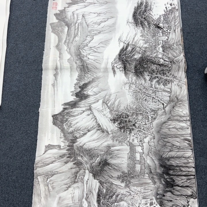 国画纯手绘作品欣赏图