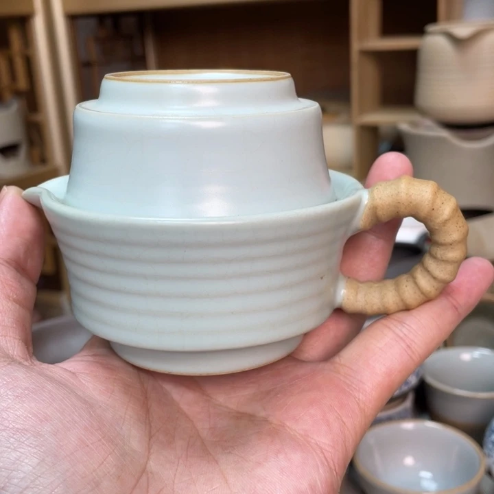 壶老段烧陶瓷茶器