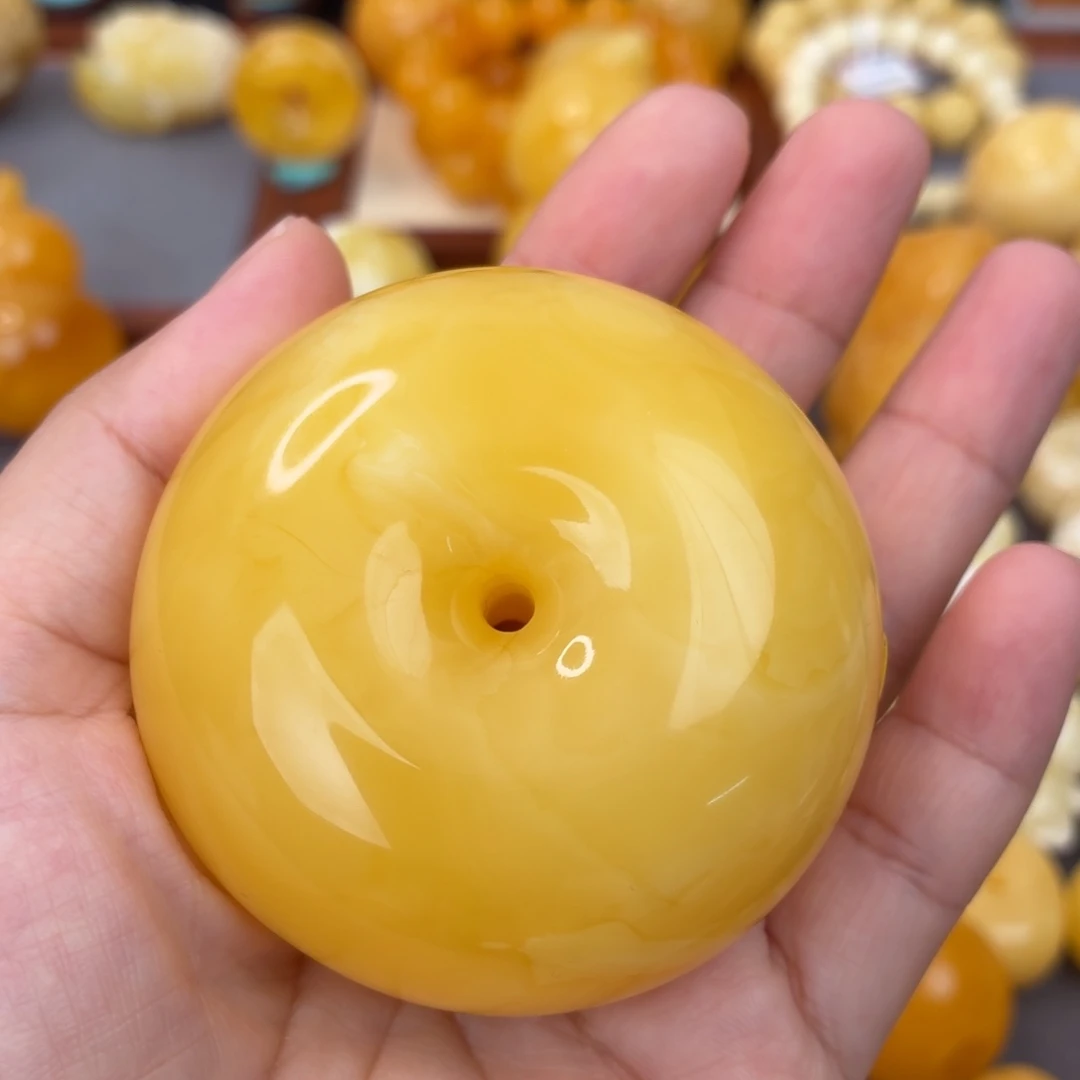 蜜蜡未镶嵌吊坠(不含链)扣