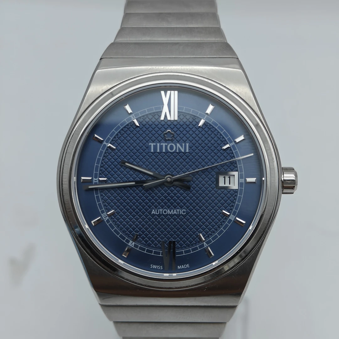 99新 Titoni/梅花 动力系列/表径39.5mm/全套
