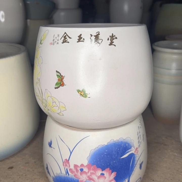 瑕疵花盆处理啦口18高18