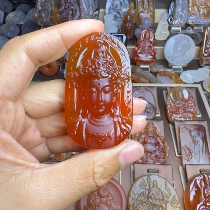 玛瑙/玉髓未镶嵌颈饰