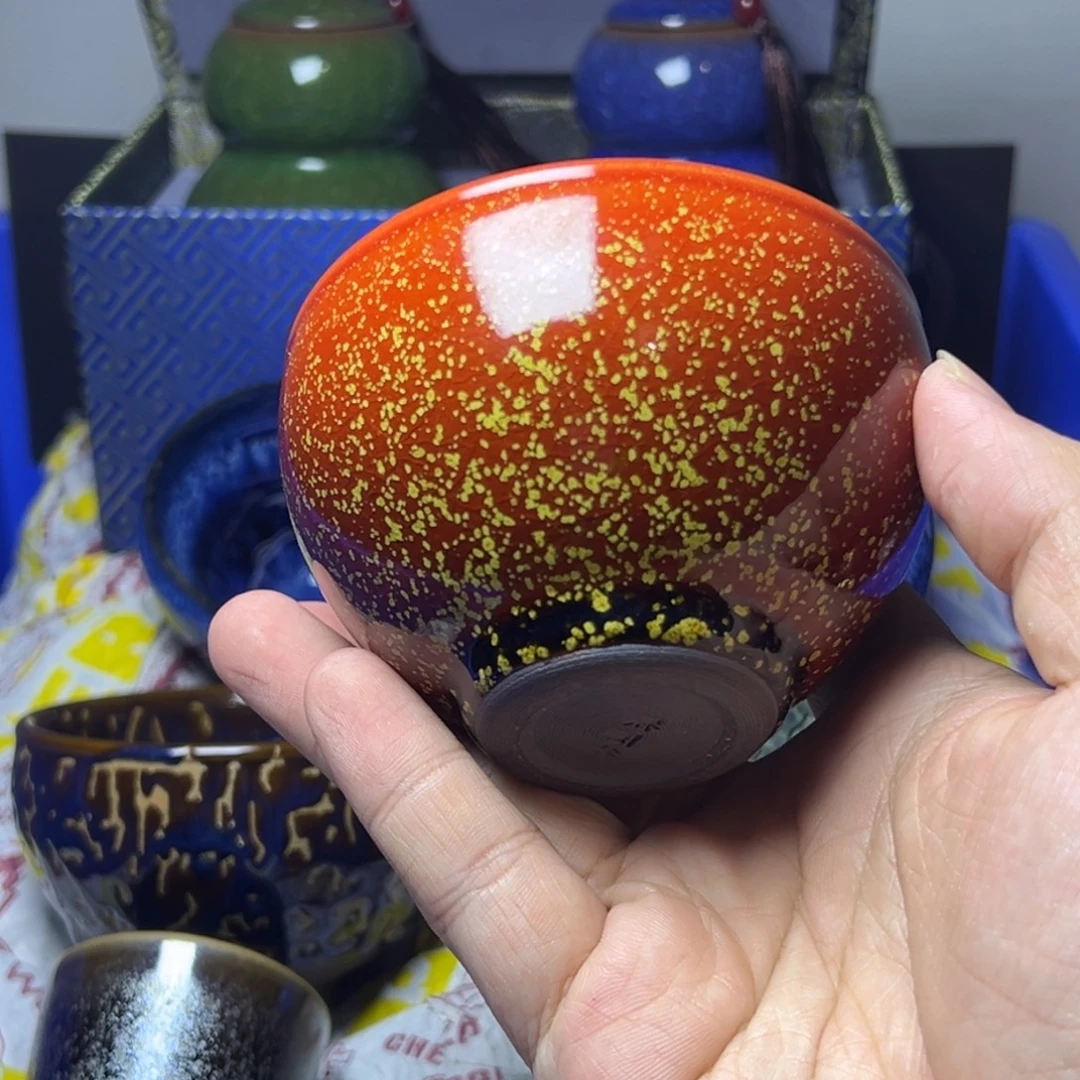 茶盏建阳建盏喝茶主人杯