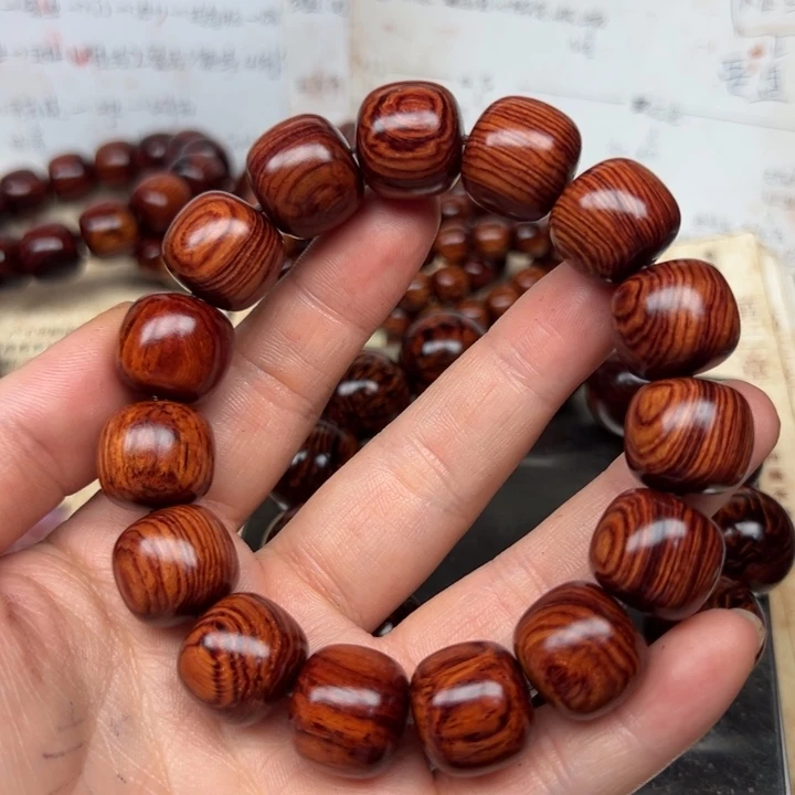 藤类海南红降1516黄油全玉化妖孽纹11