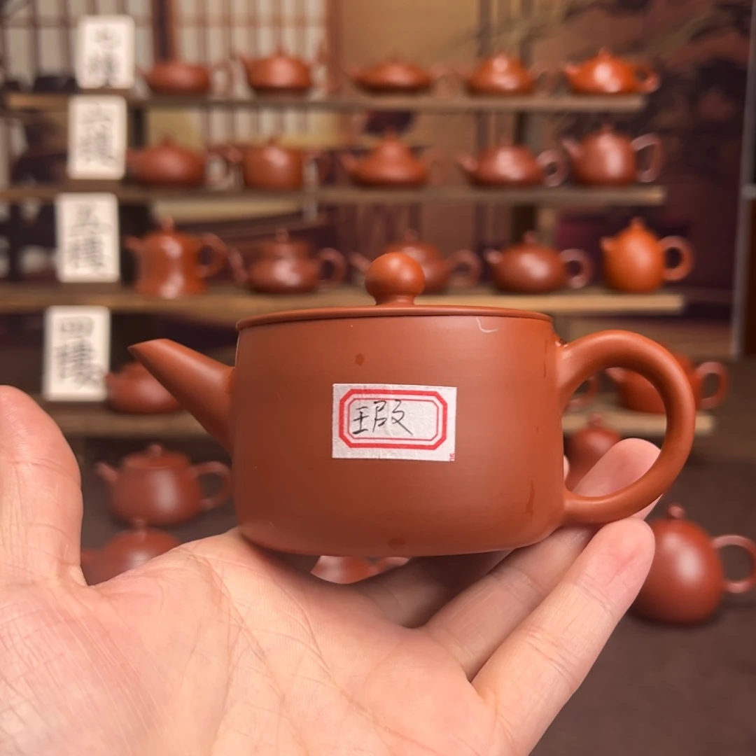 杨***生紫砂茶壶超薄汉瓦微瑕