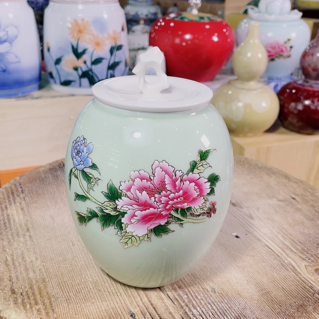 【闪购商品】罐陶瓷茶叶罐密封罐