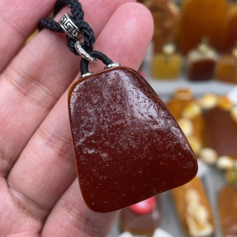 【闪购商品】未镶嵌颈饰琥珀