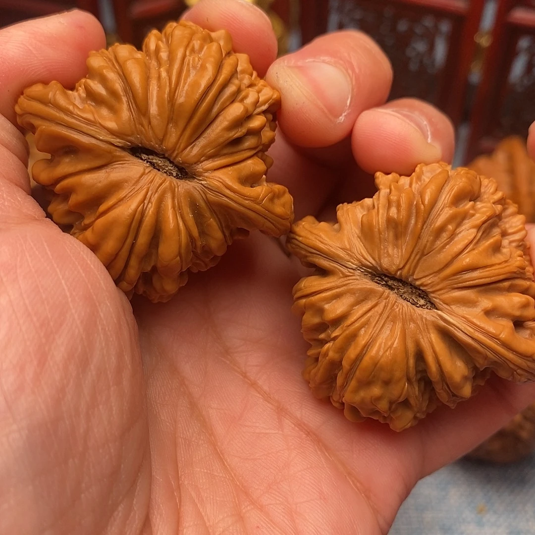 文玩核桃把件毕业全品四座楼43尺