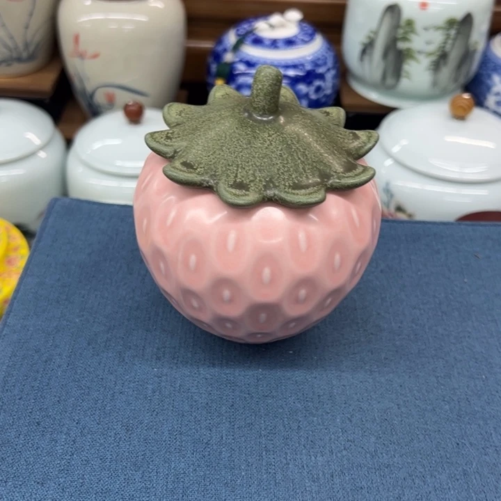 高端陶瓷茶叶罐密封罐