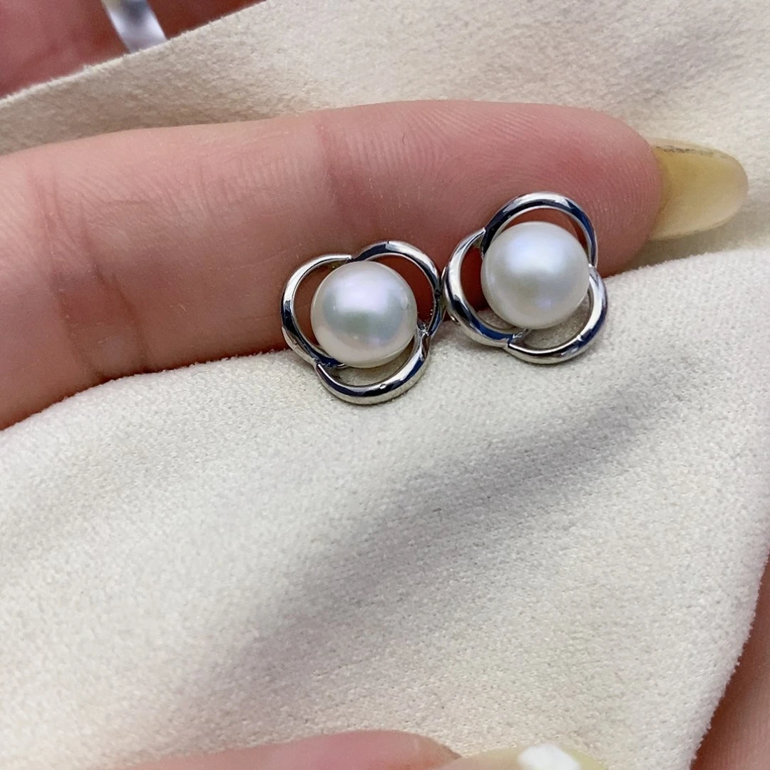 【闪购商品】未镶嵌淡水珍珠耳饰