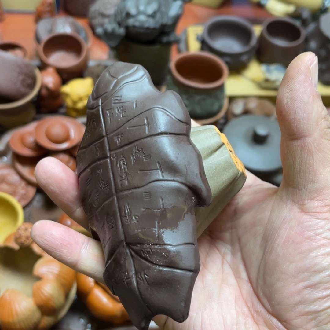 紫砂茶宠紫砂瑕疵