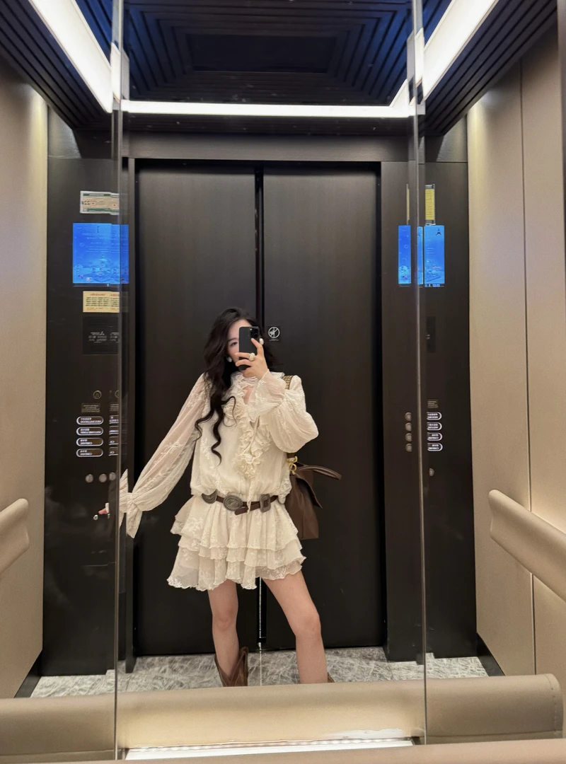 【月关漫游】25年新款设计师款气质长袖休闲时尚百搭套装