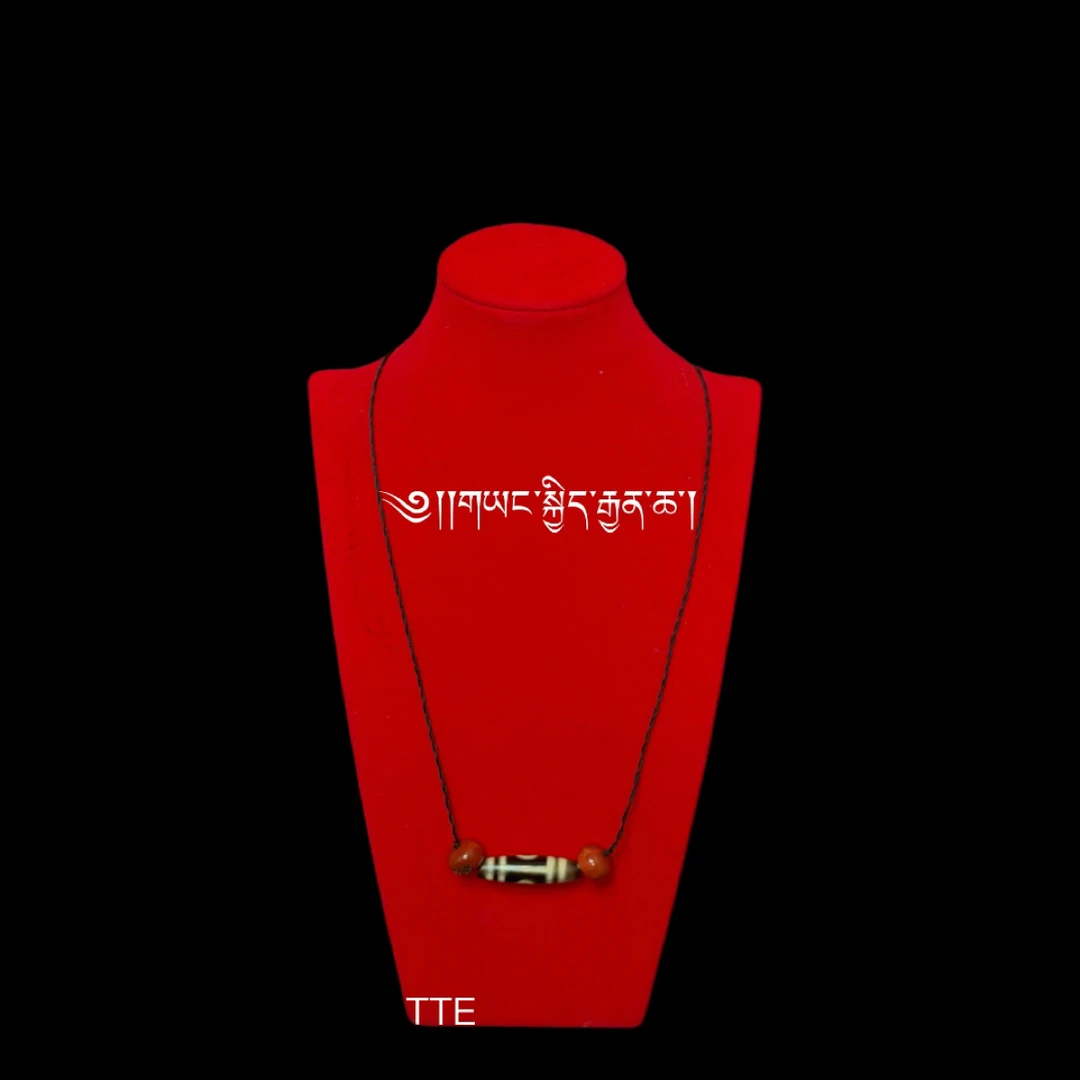 非金属布艺项链 @123藏式天珠锁骨链藏族民族饰品配饰不掉色发