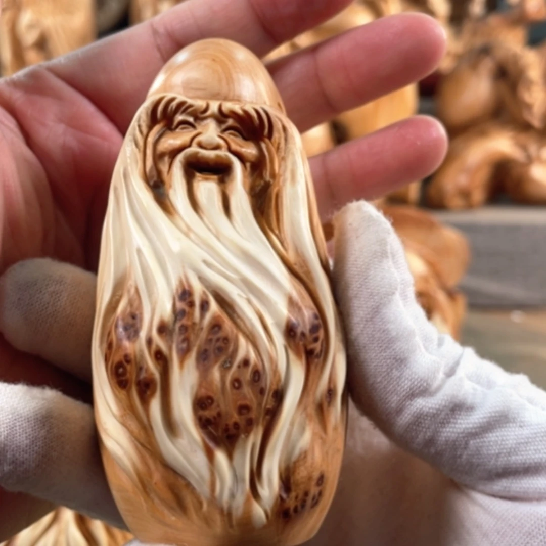 【闪购商品】柏木青***.崖柏工艺品手把件