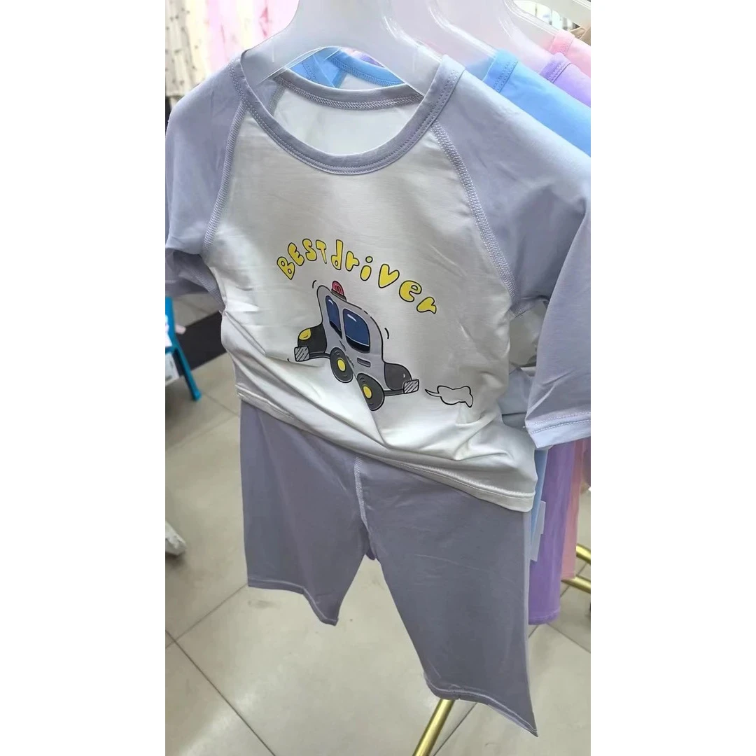 新品舒适卡通男童睡衣3625