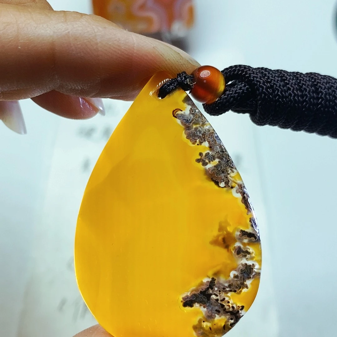 玛瑙/玉髓颈饰未镶嵌倩*