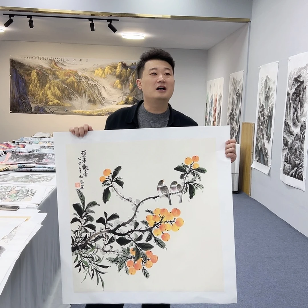 国画国画手绘作品