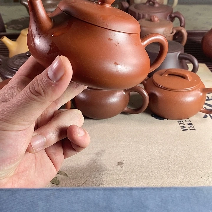 茶壶紫砂紫砂的微瑕
