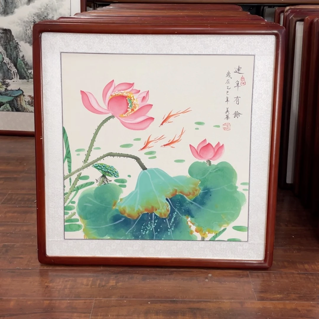 国画带框尺寸63*63厘米