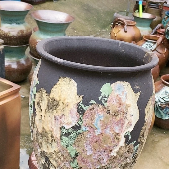 【闪购商品】紫砂花盆20.31花盆花盆