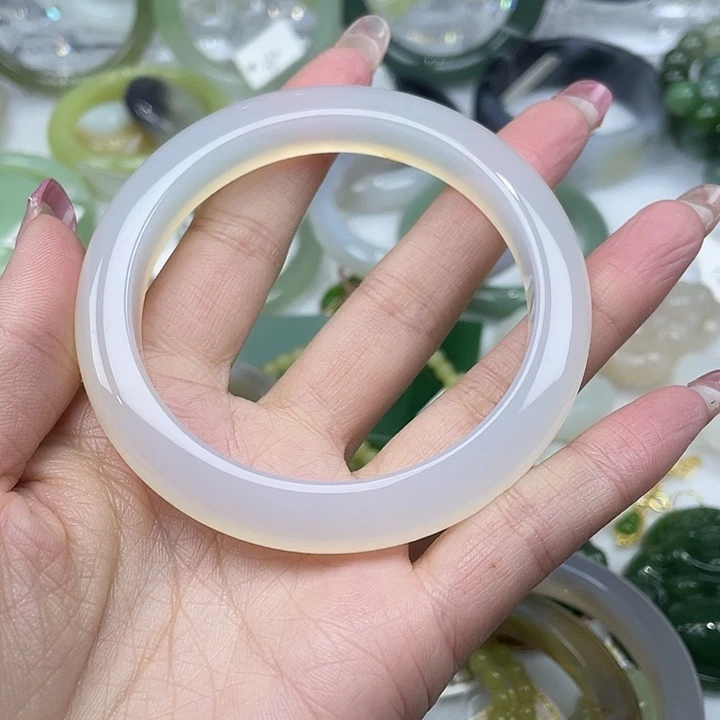 玛瑙/玉髓手镯60未镶嵌