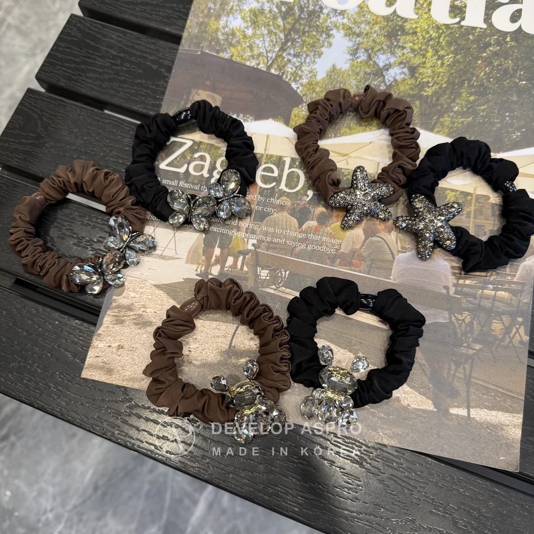 【现货 福利款 一对】韩国原创新款正品爆款减龄洋气小肠圈FS124