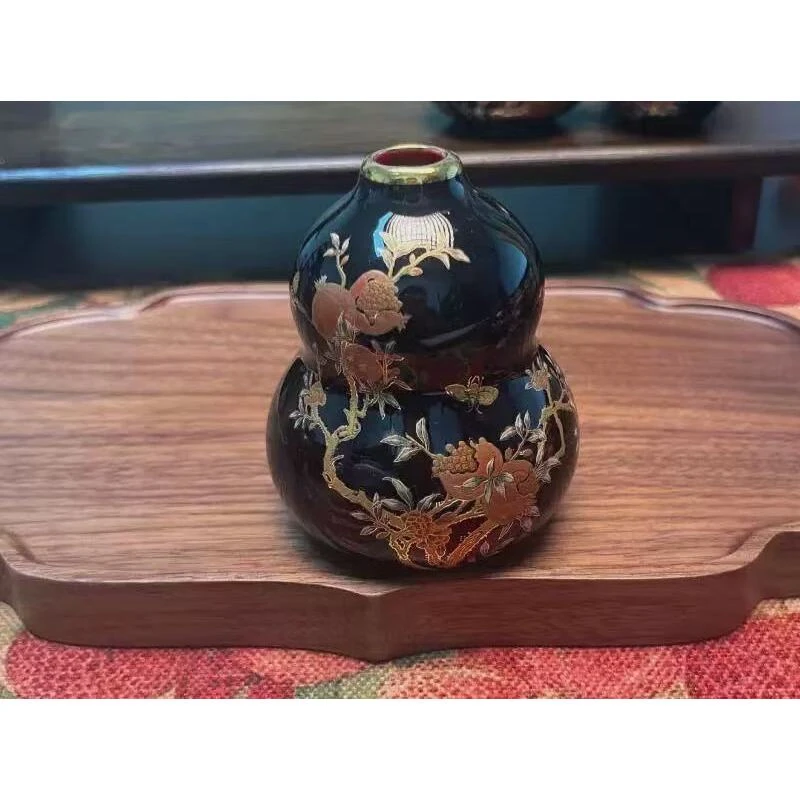 瓷里陶里葫芦瓶D-0031