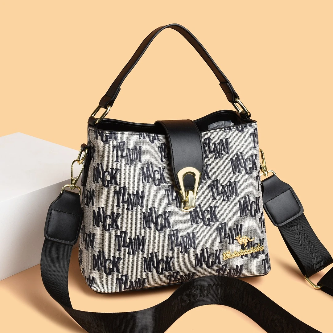 正 8523 女包 蓝色 【长23高19厚11cm】