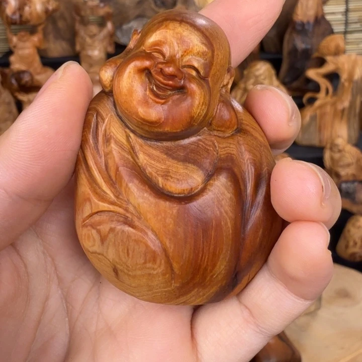 乐***泉柏木（崖柏）手把件