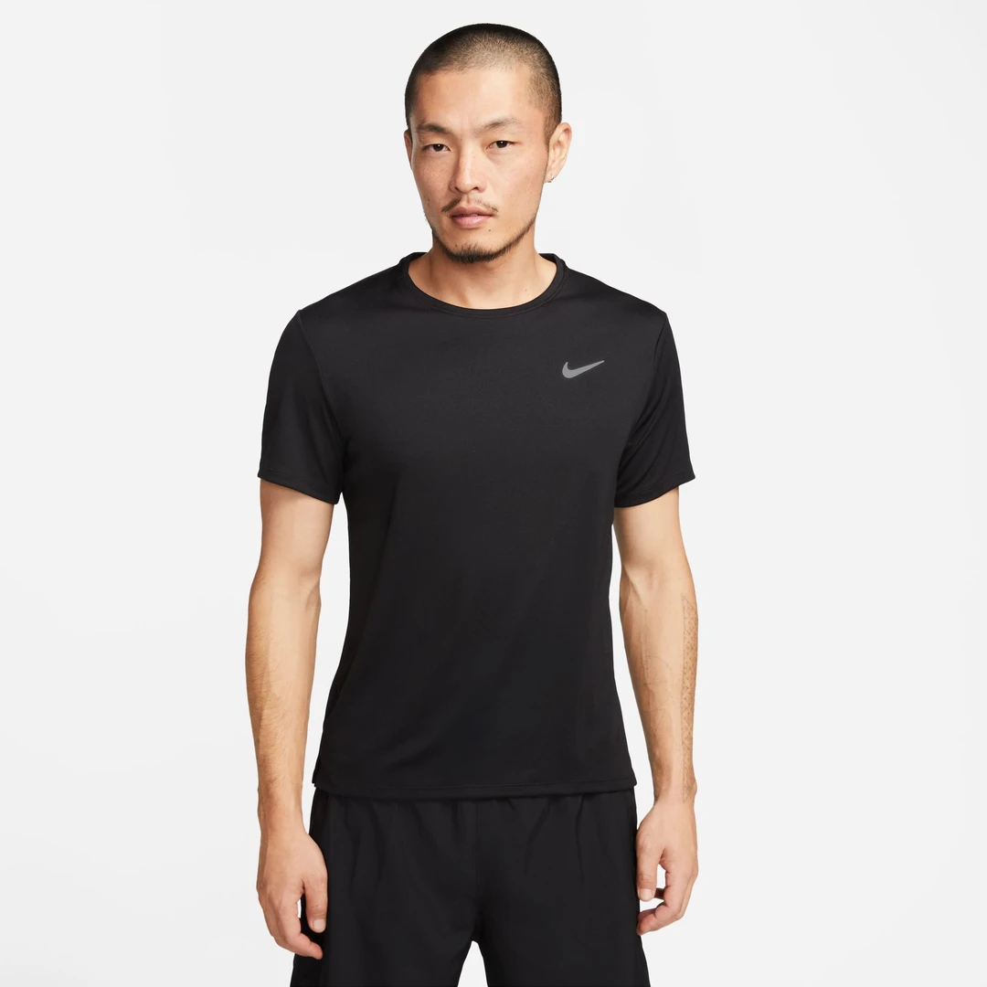 NIKE/耐克Dri-FIT UV夏季男子透气防晒速干短袖跑步上衣DV9316010