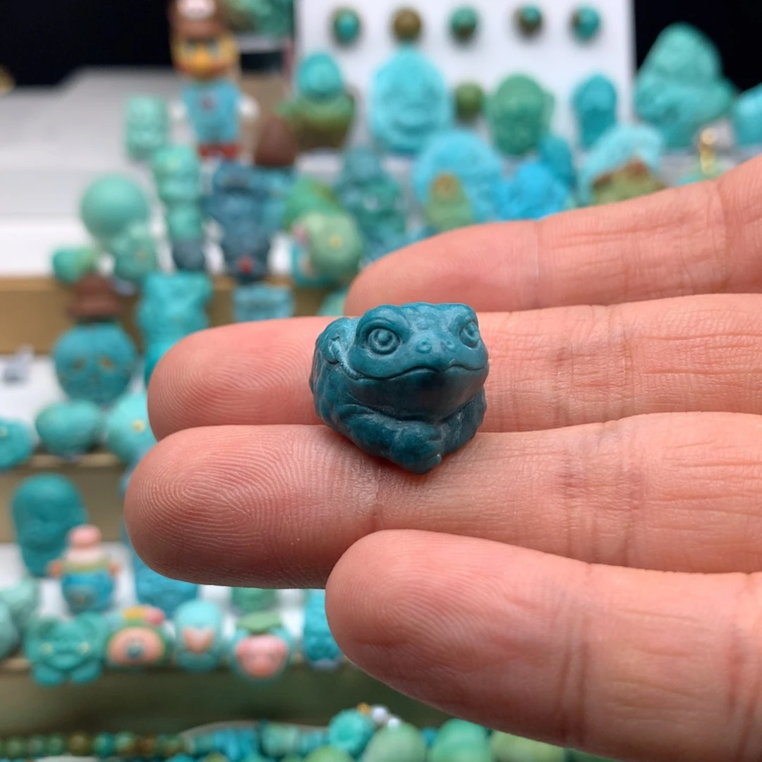 绿松石18K金镶嵌单品