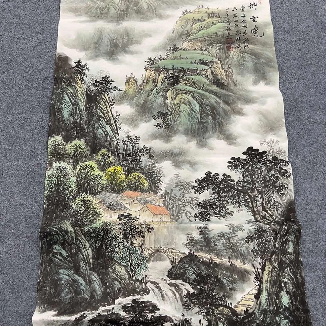 国画纯手绘作品图