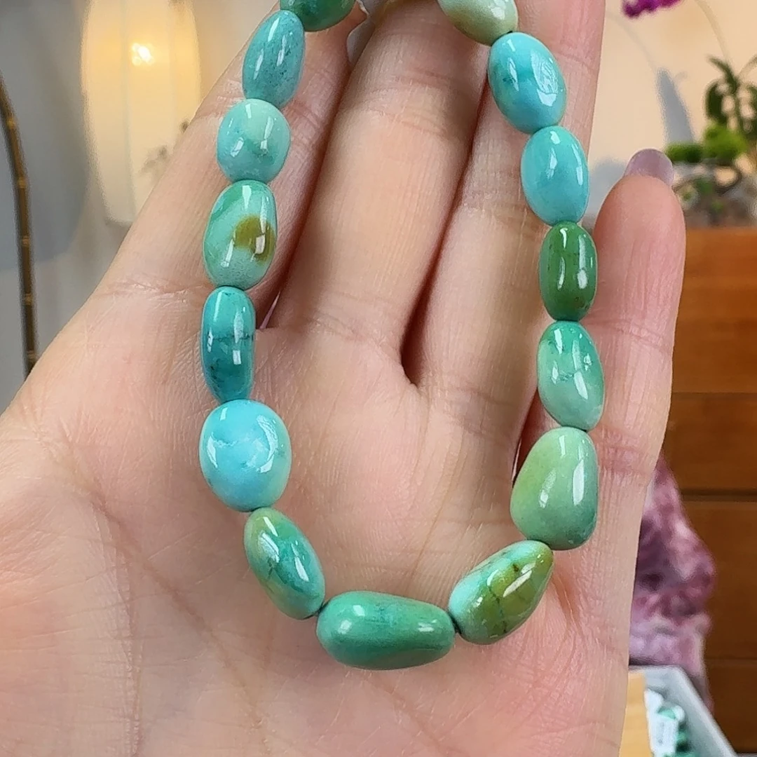 绿松石未镶嵌挂件