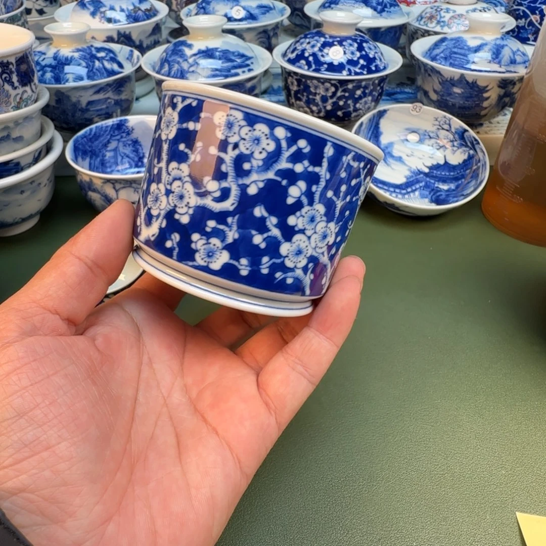 纯手工纯手绘茶具石头13