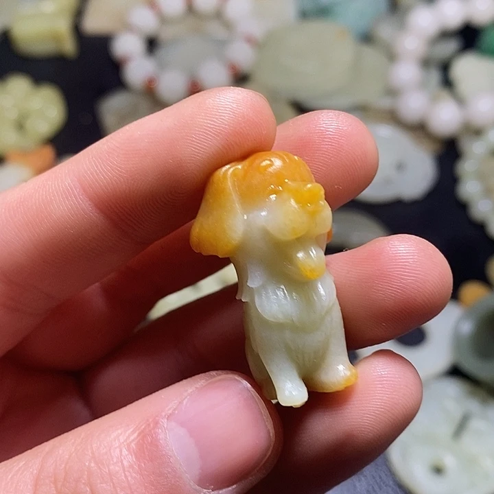 和田玉（糖玉）未镶嵌颈饰