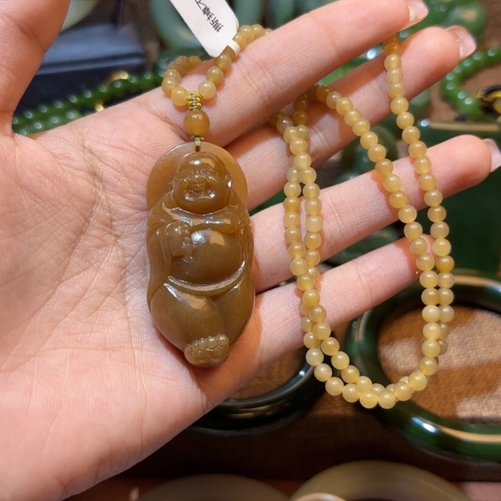 颈饰未镶嵌和田玉