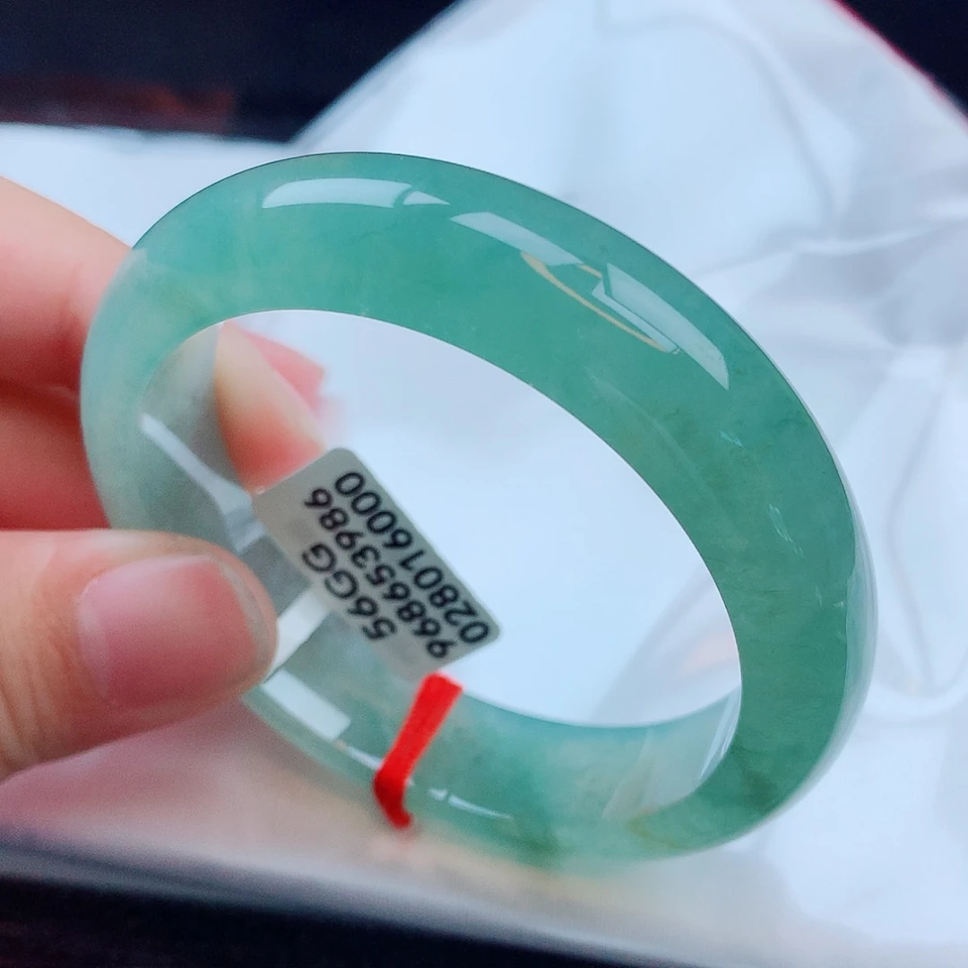 翡翠未镶嵌手镯天然缅甸翡翠A货手镯