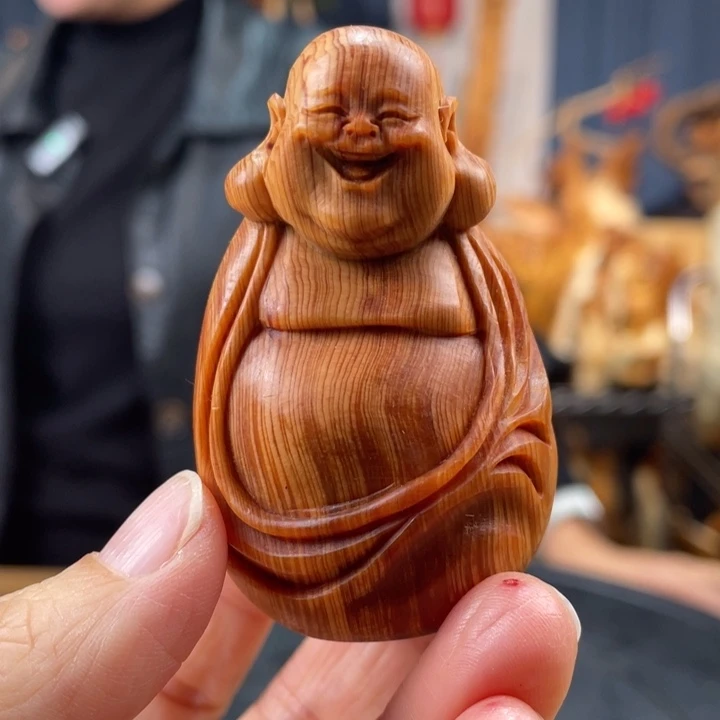柏木（崖柏）手把件