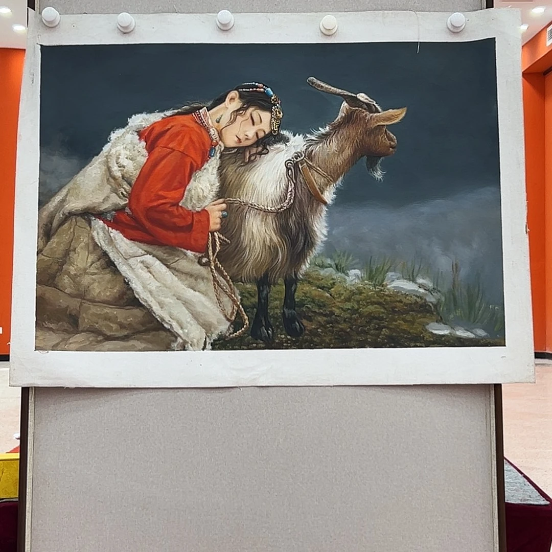 国画二郎展览原作
