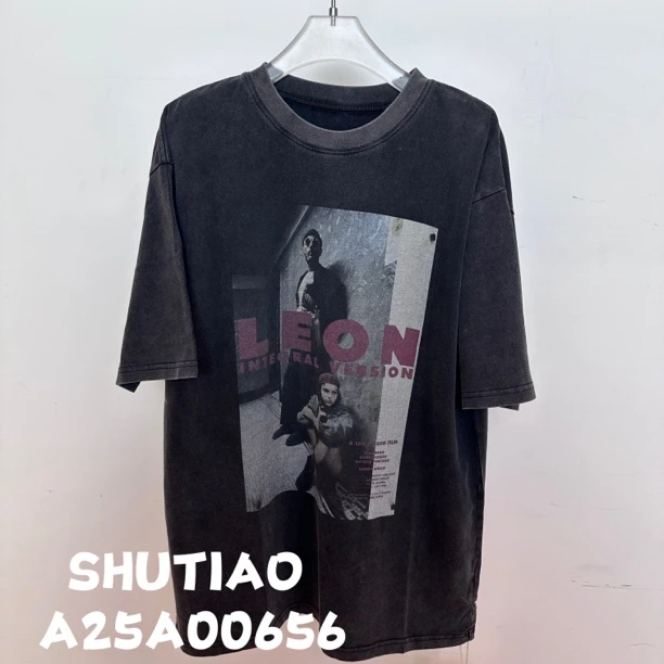 【SHUTIAO】2024秋冬：新款小众设计款T恤A25A00656