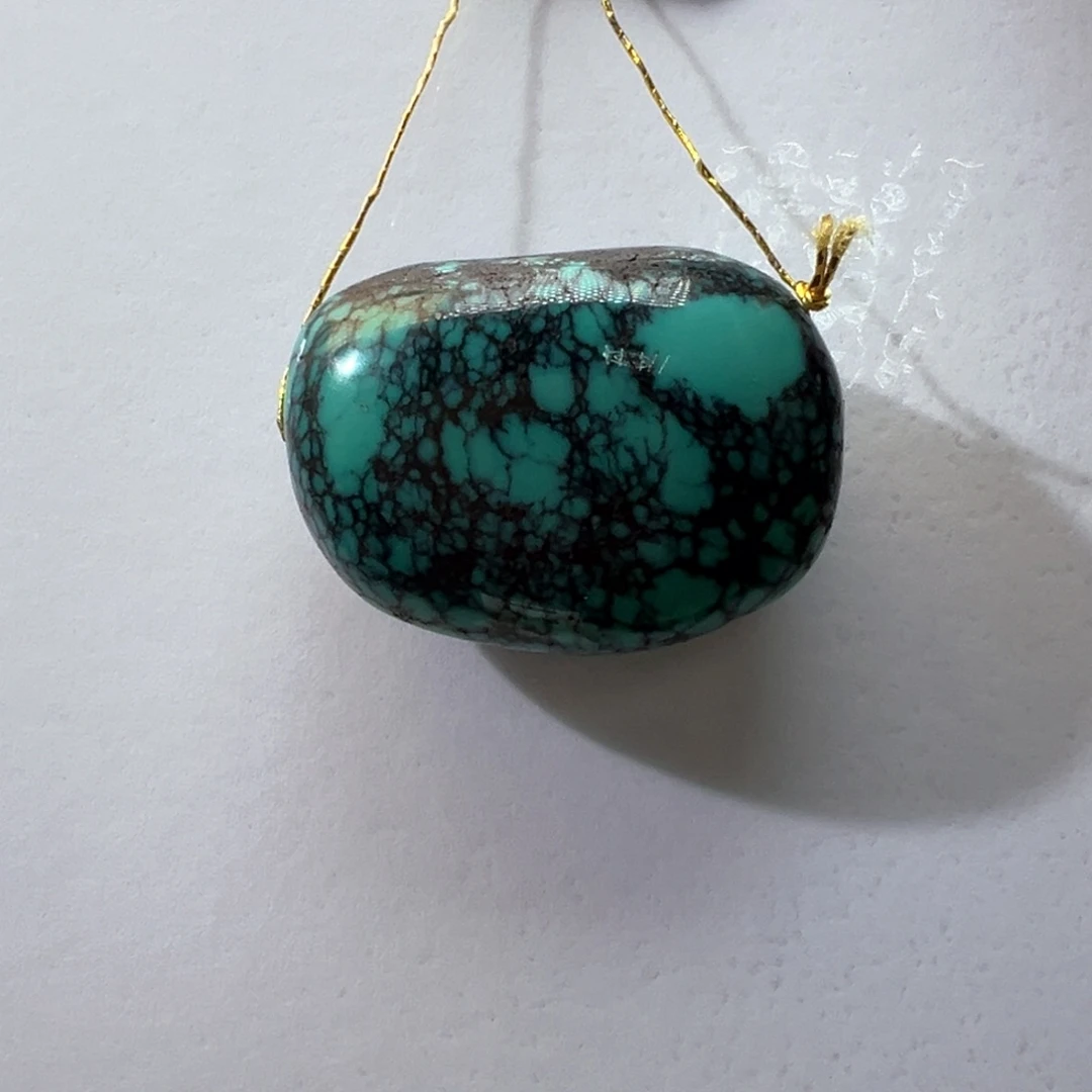 绿松石未镶嵌挂件