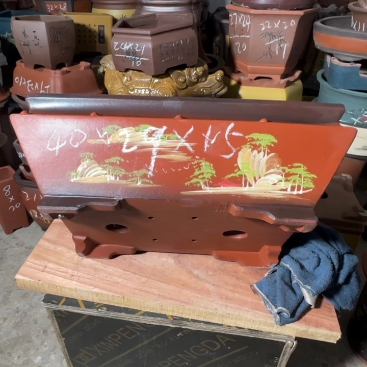 紫砂花盆紫砂花盆